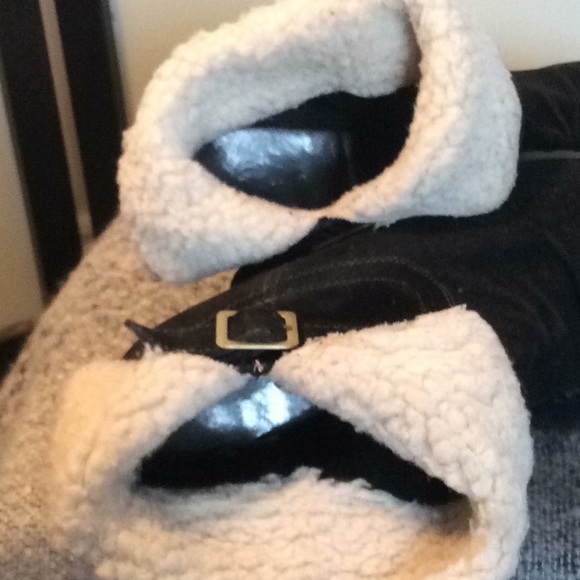 😍5/$20 ! Qupid faux fur trim high heel booties sz 8 - Picture 8 of 10